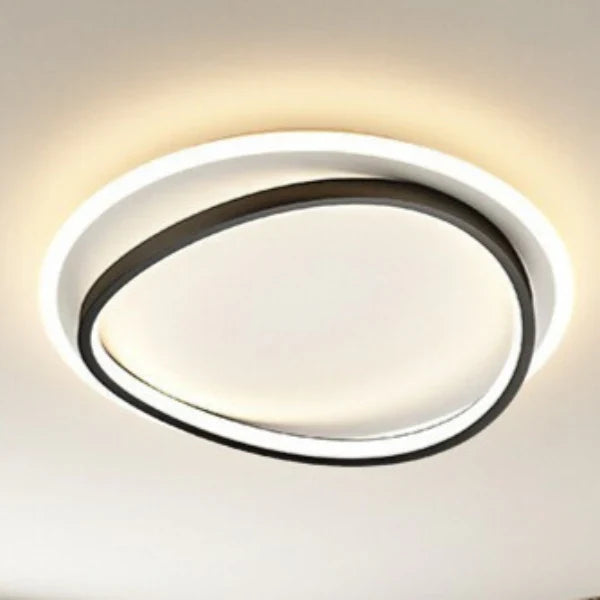 Phaedra | Modern LED Ceiling Light with Geometric Rings