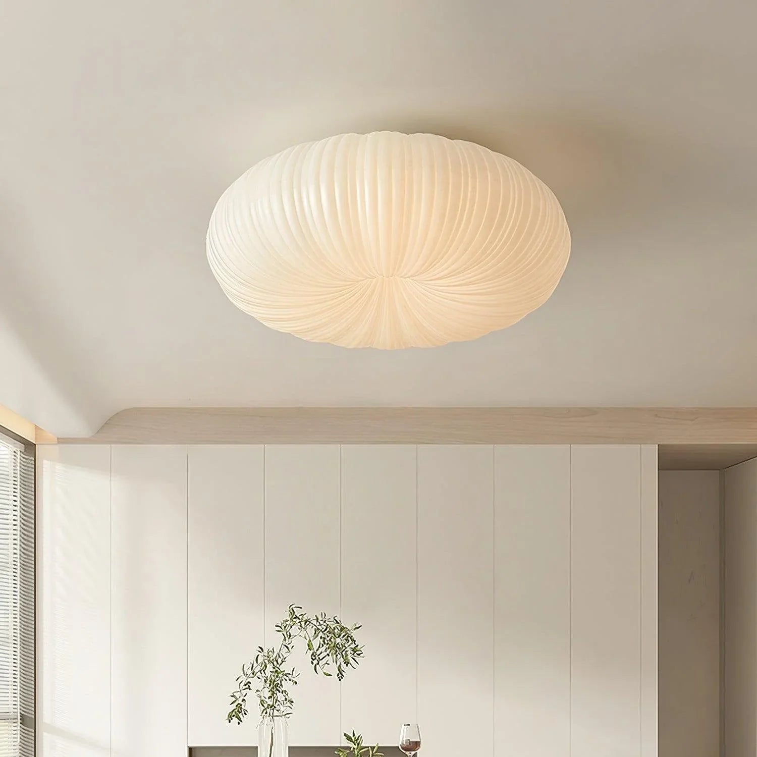 Lumira | Shell-Inspired Ceiling Light Fixture
