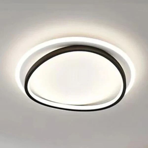 Phaedra | Modern LED Ceiling Light with Geometric Rings
