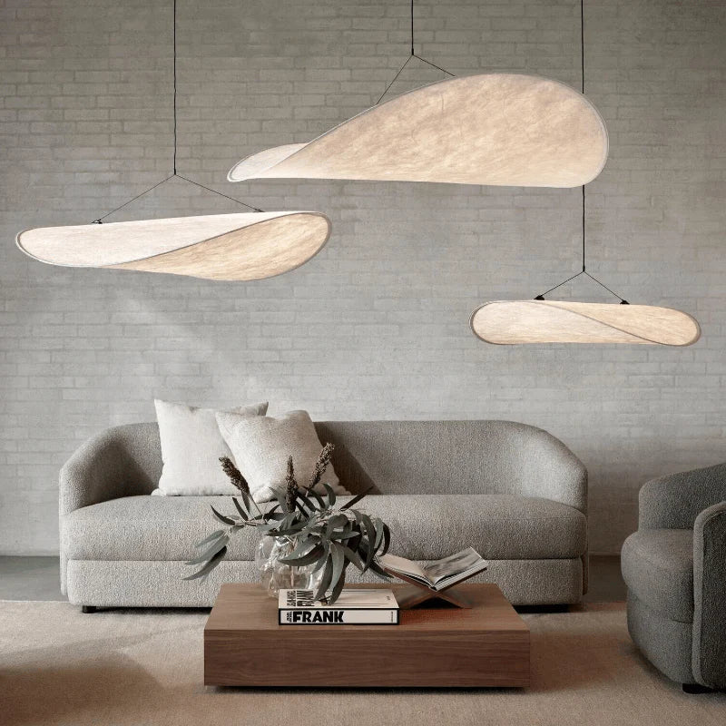 Kamelis | Organic Wood Grain LED Pendant Light
