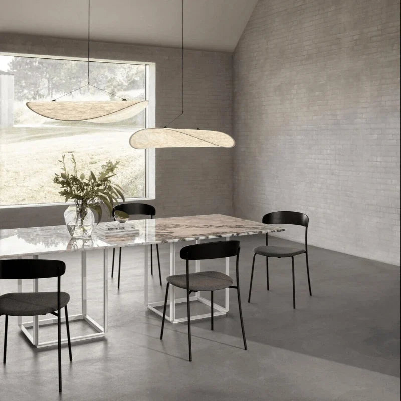 Kamelis | Organic Wood Grain LED Pendant Light