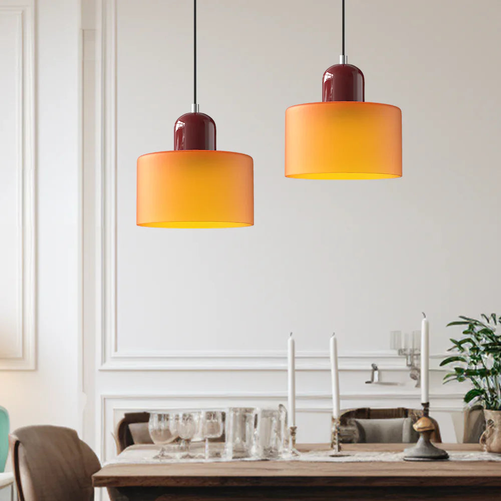 Caspian | Two-Tone Glass Pendant Light