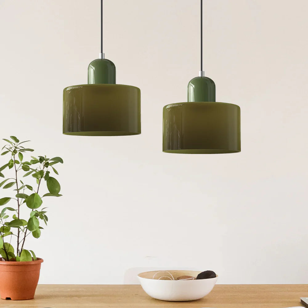 Caspian | Two-Tone Glass Pendant Light