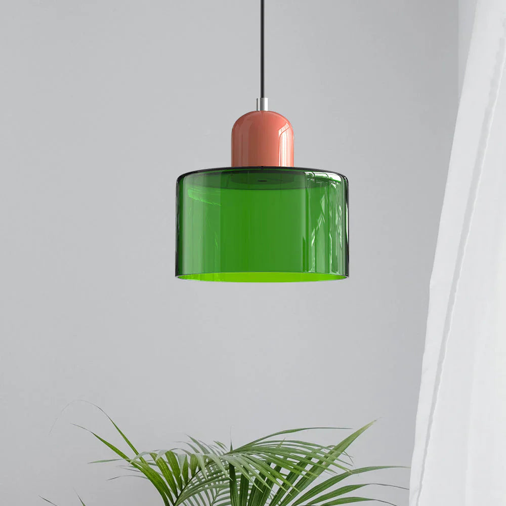 Caspian | Two-Tone Glass Pendant Light