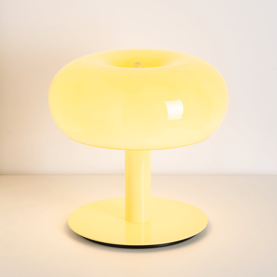 Opalyx | LED Glass Table Lamp with Touch Dimmer