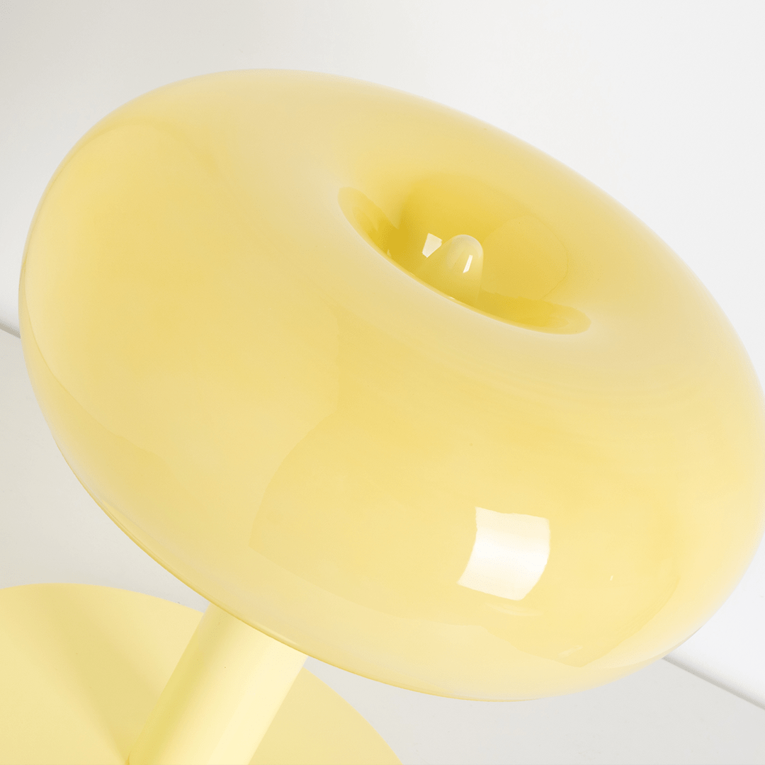 Opalyx | LED Glass Table Lamp with Touch Dimmer