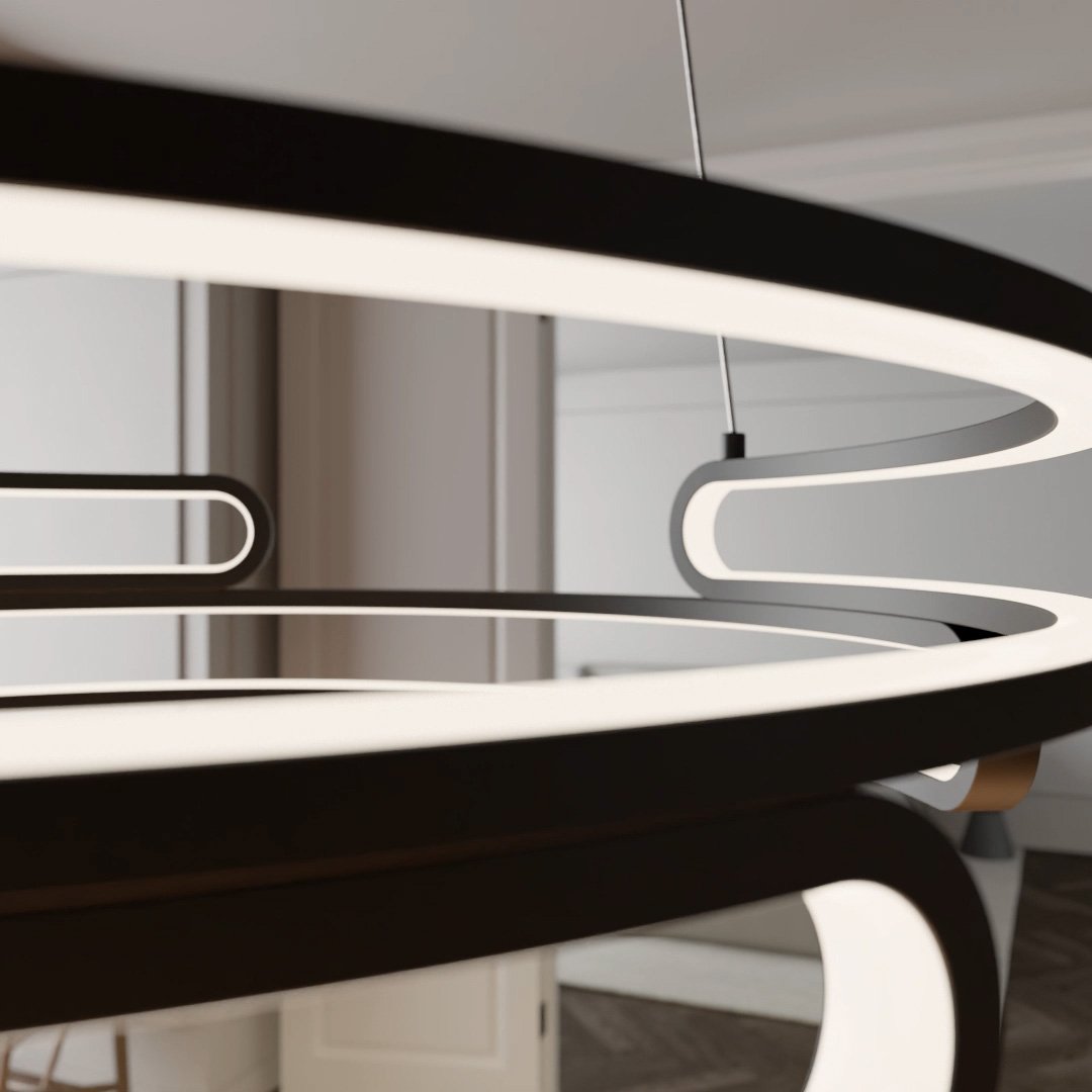 Cyrith | Modern LED Pendant Light with Adjustable Dimming